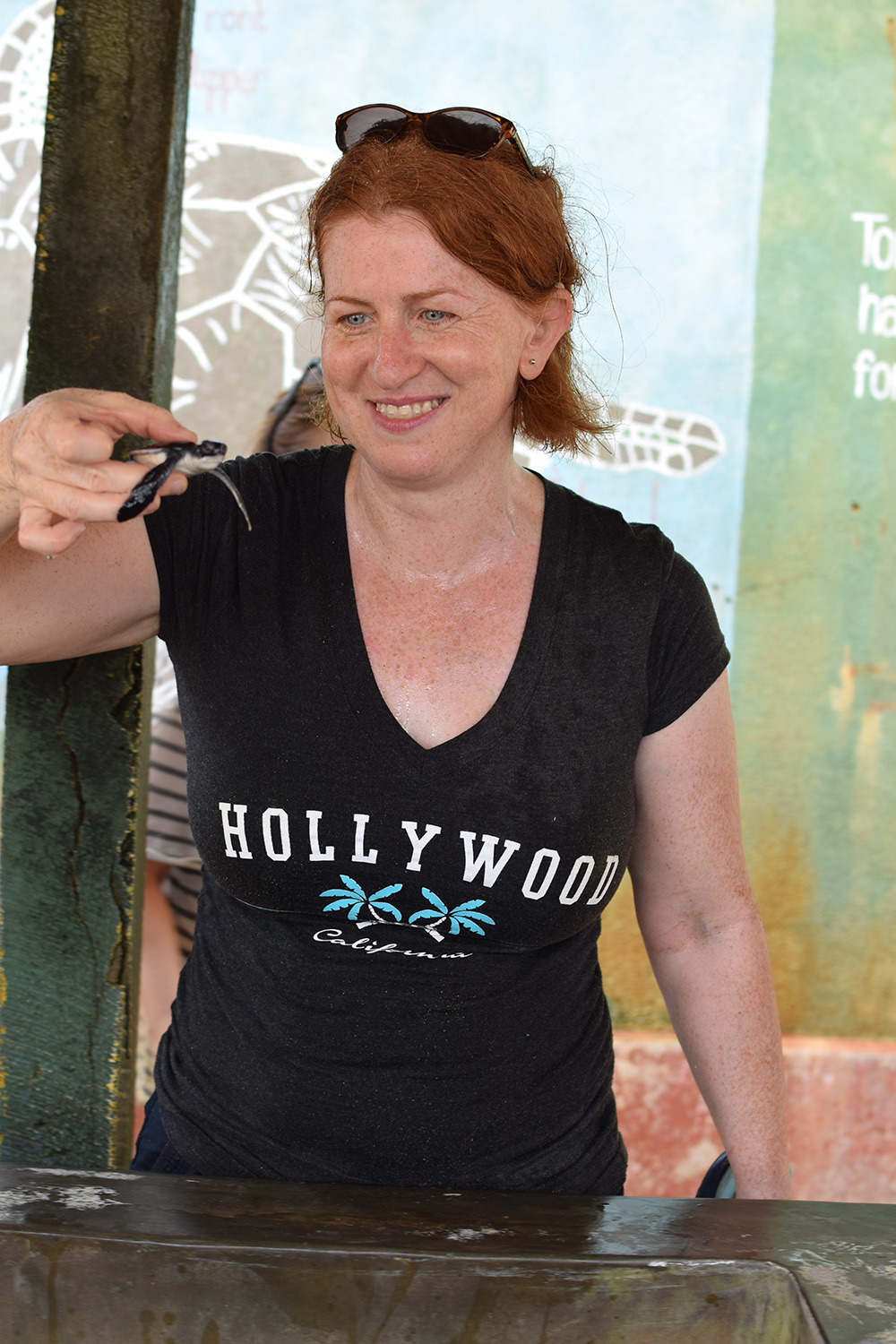 Katherine O'Grady in Sri Lanka with VoluntEars 