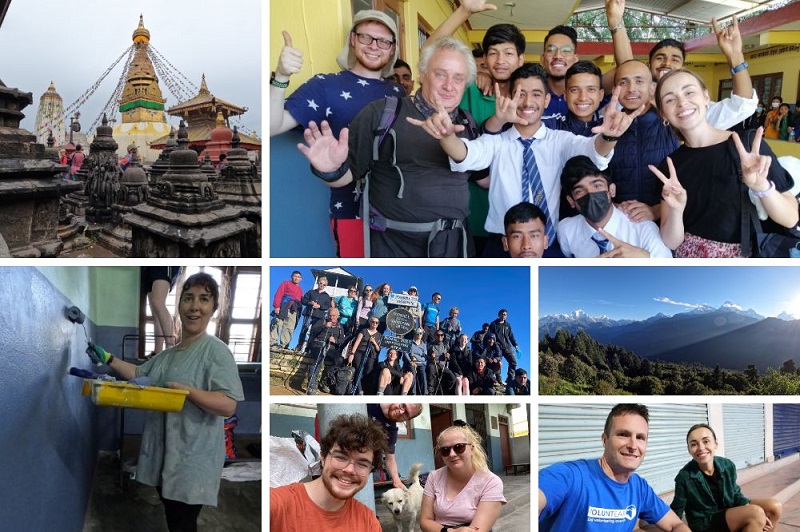 Photos of the VoluntEars trip to Nepal in August 2022
