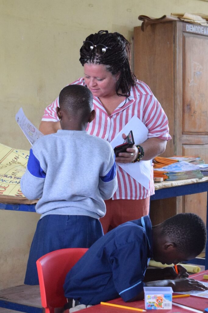 Gaea Thompson, VoluntEars Trip Ghana