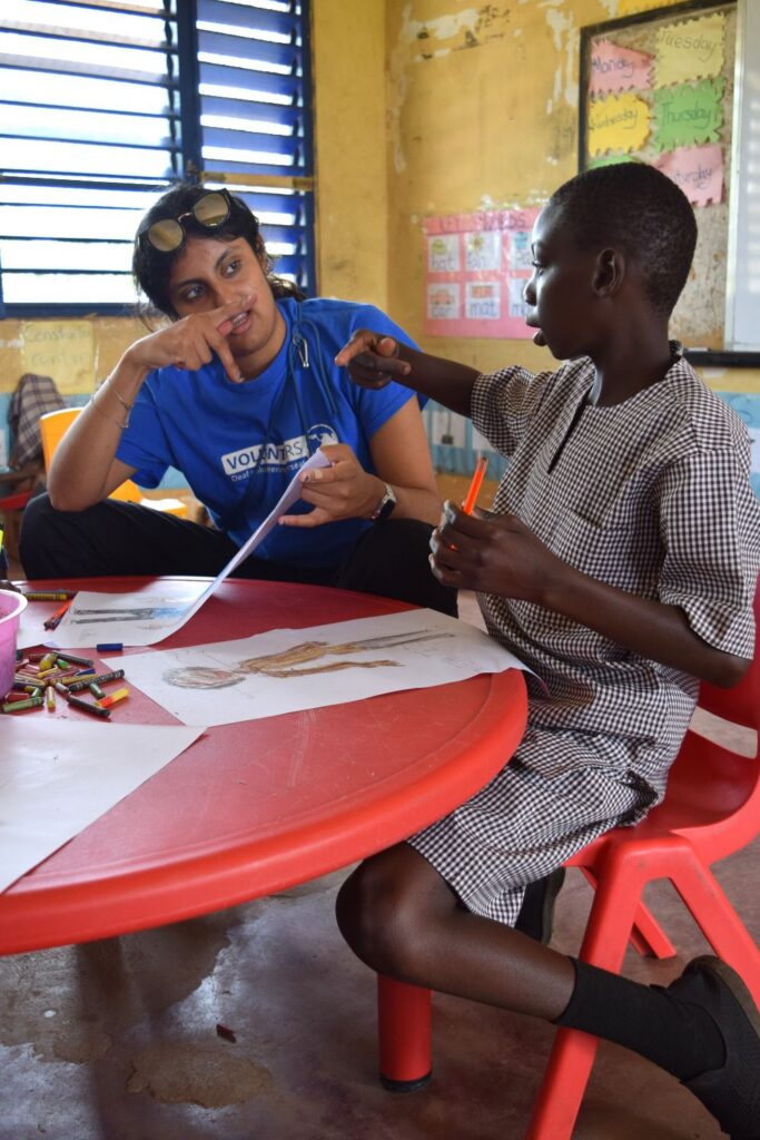 Vidhu Patel, VoluntEars Trip Ghana