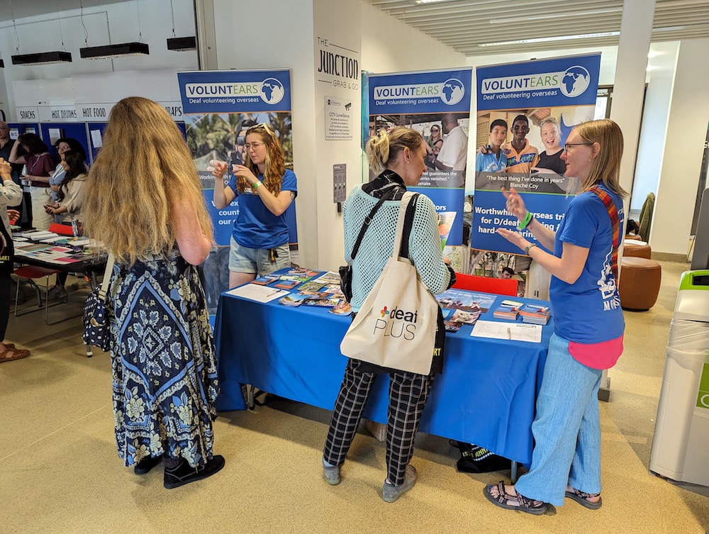 Meet VoluntEars staff and travellers at events around the UK in 2026