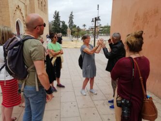 VoluntEars - signing with local deaf people in Marrakesh