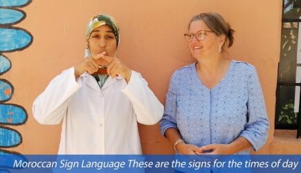 Times of the Day - Moroccan Sign Language and BSL