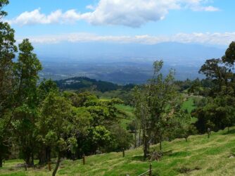 The countryside near Arenal volcano in Costa Rica