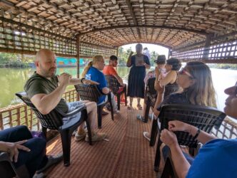 Kerala backwaters boat trip, India - VoluntEars